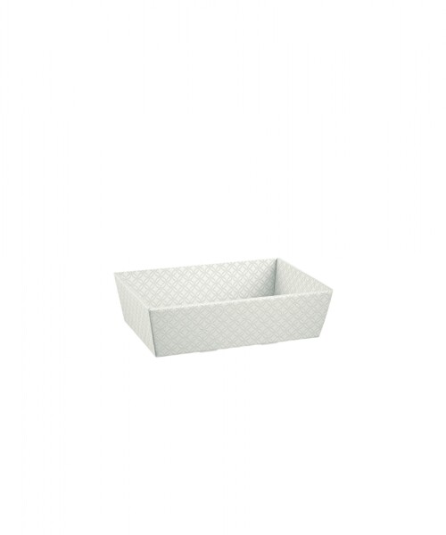 Bandeja conico 17x17x8 cm. - MATELASSE GRIGIO PERLA Bandeja conico 17x17x8 cm. - MATELASSE GRIGIO PERLA