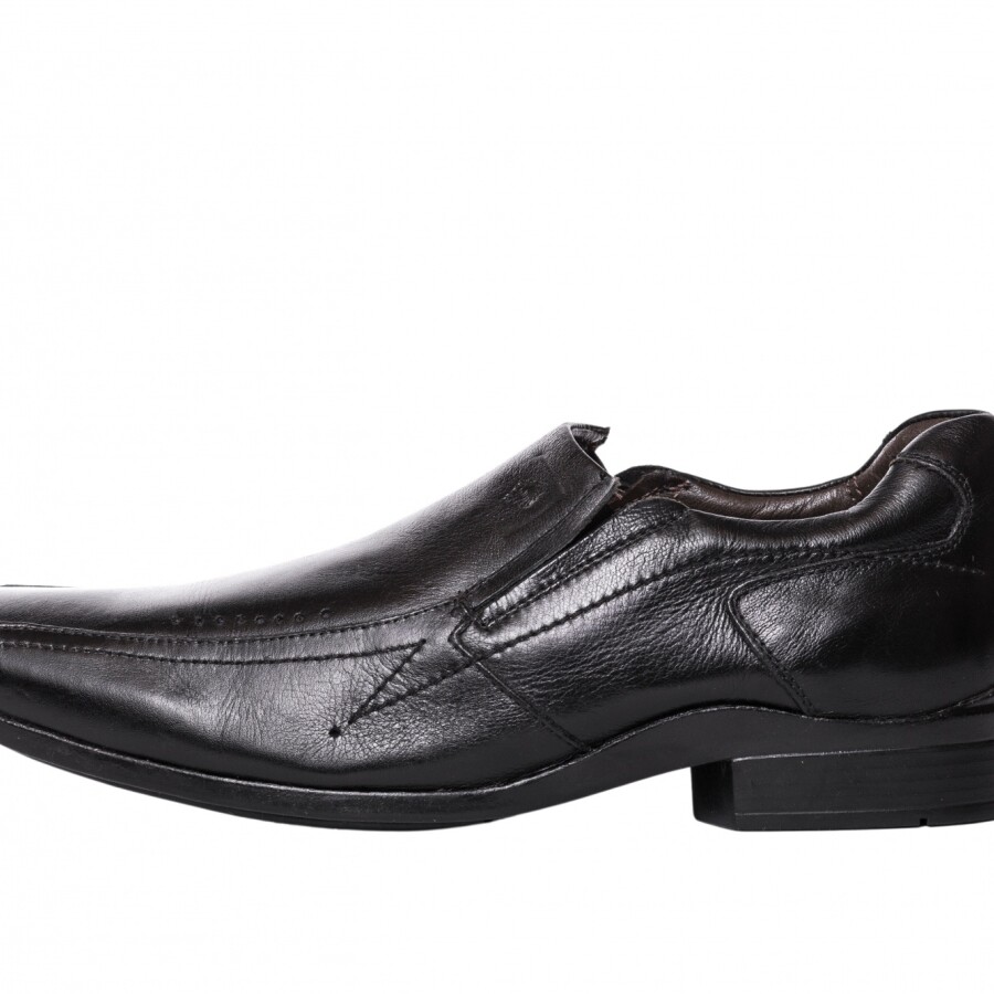 *SNAKE CUERO VESTIR NEGRO