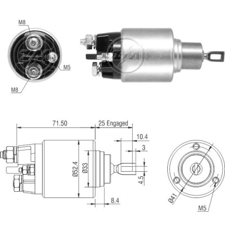 AUTOMATICO DE ARRANQUE CITROEN - PEUGEOT BERLINGO PARTNER C15 C4 ZX 405 406 EXPERT DIESEL ZM AUTOMATICO DE ARRANQUE CITROEN - PEUGEOT BERLINGO PARTNER C15 C4 ZX 405 406 EXPERT DIESEL ZM