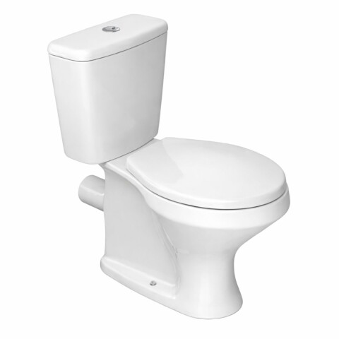 Inodoro con mochila Ravena salida trasera blanco Inodoro Con Mochila Ravena Salida Trasera Blanco