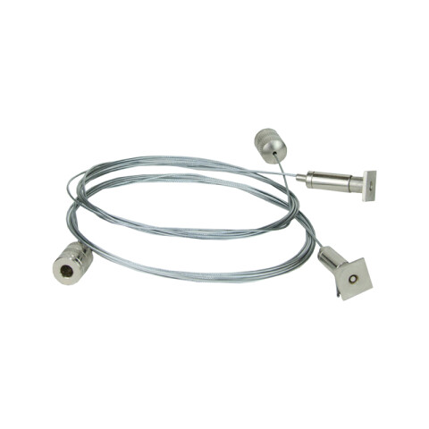 Kit de suspensión acero p/suspender lum. LEHMAN 56 MN1609