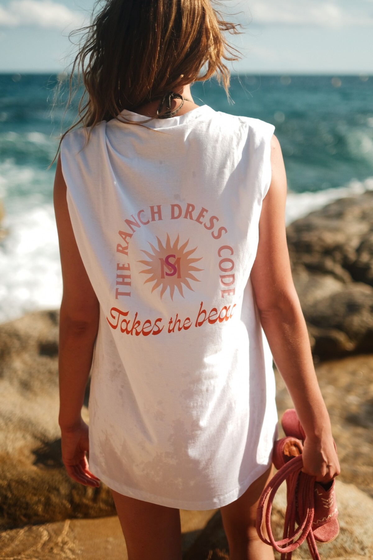 Sea Rider T-Shirt Blanco
