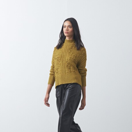 POLERA LINARES Pistacho