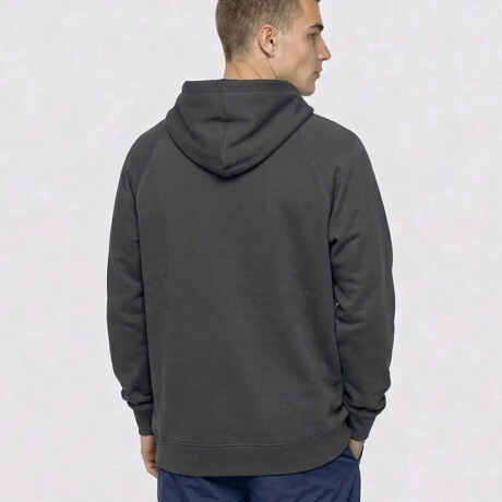 Campera Buzo Topper Hombre C/Cierre Y Capucha Clásico Gris