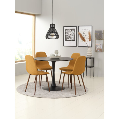 Mesa De Comedor Ringsted Ø100 Chapa Fresno