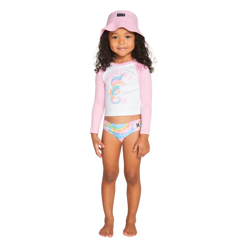 Short Knotted Upf Bucket Set de Niños Multicolor