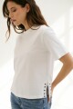 REMERA AROS BLANCO