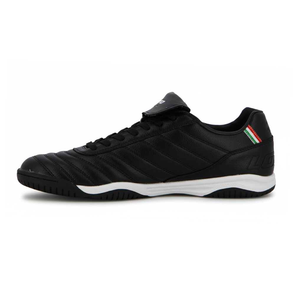 Lotto BOLOGNA Futbol sala ID Unisex - Negro/Blanco Negro-Blanco