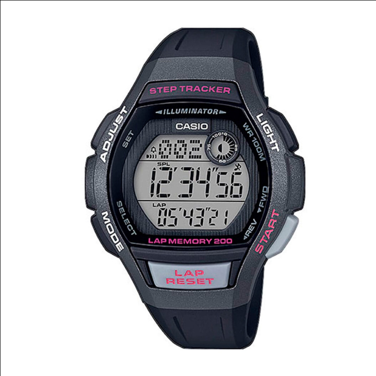 Reloj Casio Resina Digital Dama LWS-2000H - 1AV 