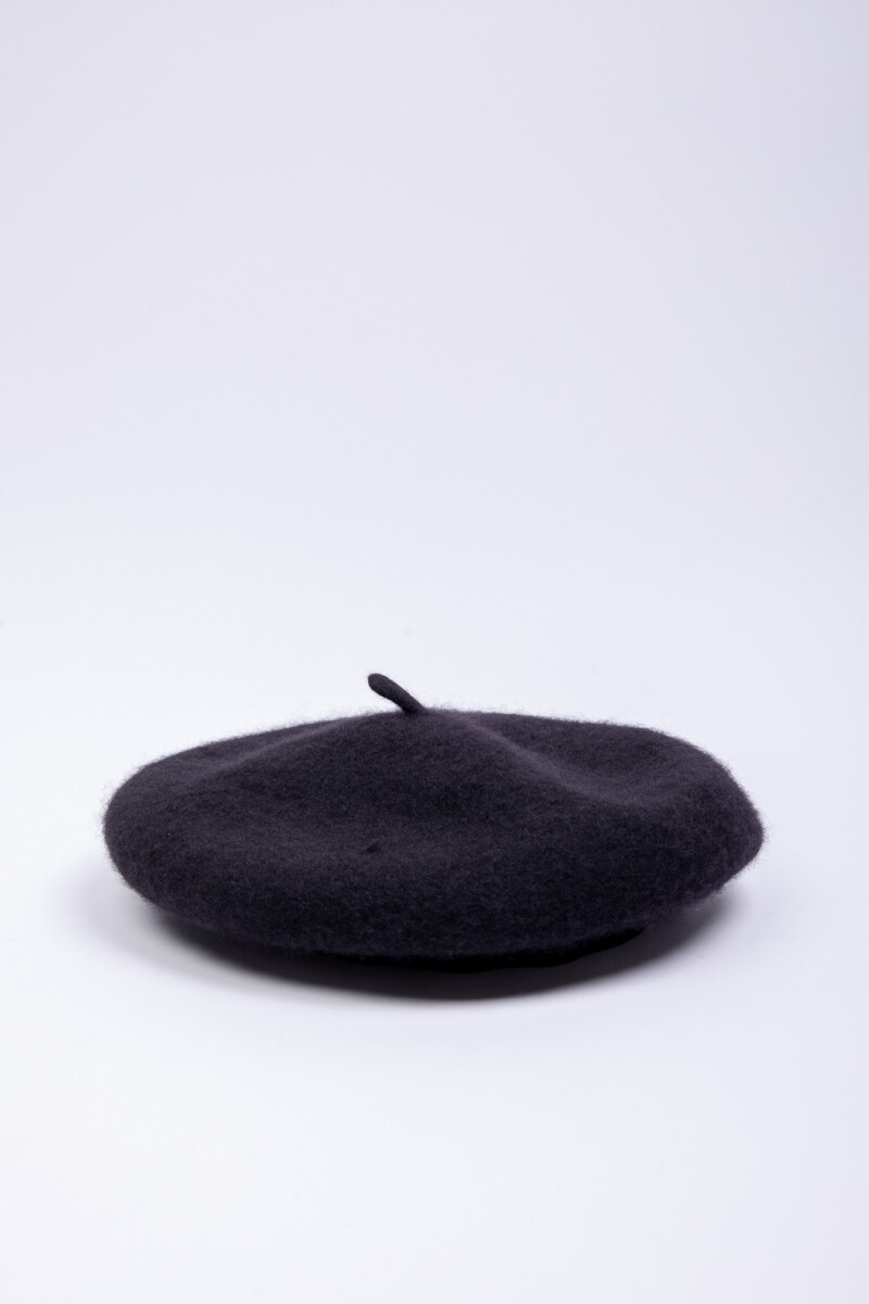 GORRO BOINA Negro