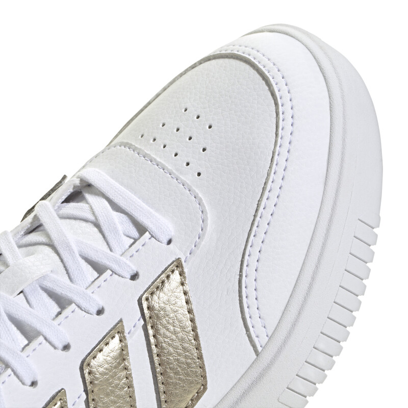 Championes de Mujer Adidas Courtbock Blanco - Dorado - Gris