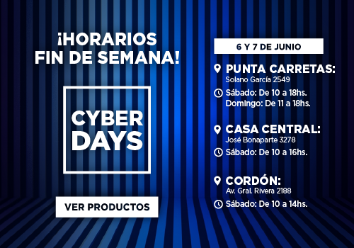 Horarios Especiales CYBER