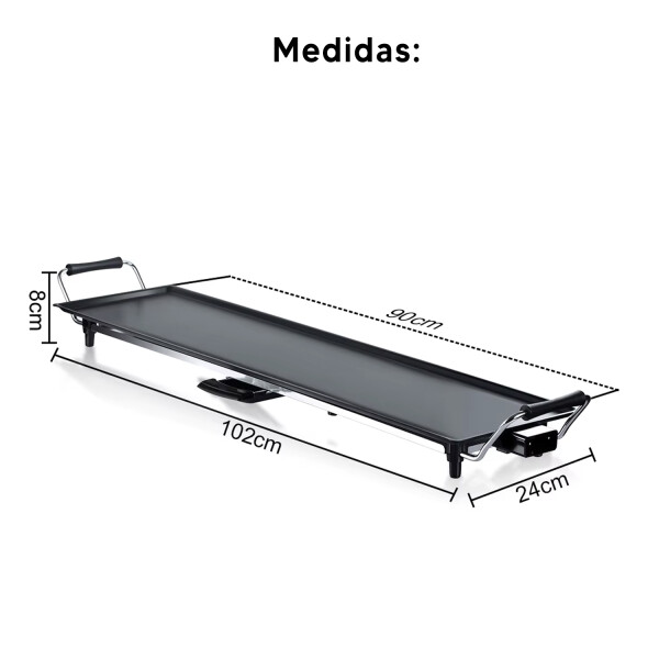 Plancha Barbacoa Eléctrica Akane 1800w A.82612 BARBACOA ELECTRICA AKANE A.82612