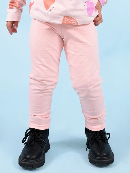 CALZA GLITTER BABY CORAL