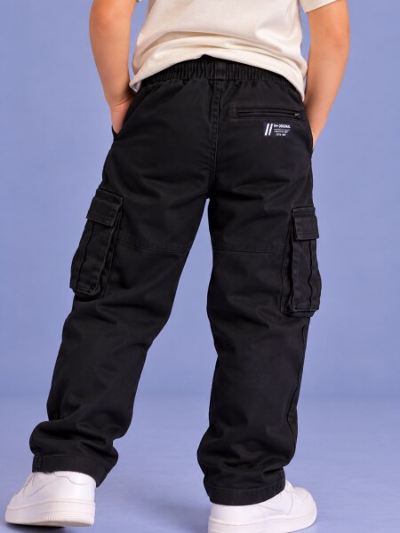 PANTALON N.SAILS 2316 CARGO NEGRO