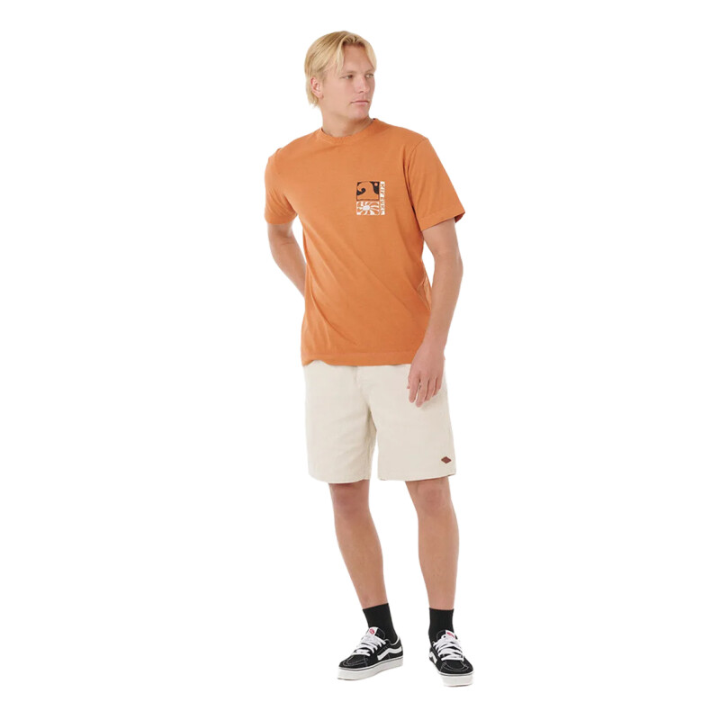 Remera Rip Curl Aots Ty Williams Coastline Tee - Naranja Remera Rip Curl Aots Ty Williams Coastline Tee - Naranja