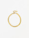 Pulseras Flexibles Metal Pulsera Acero - Dorado