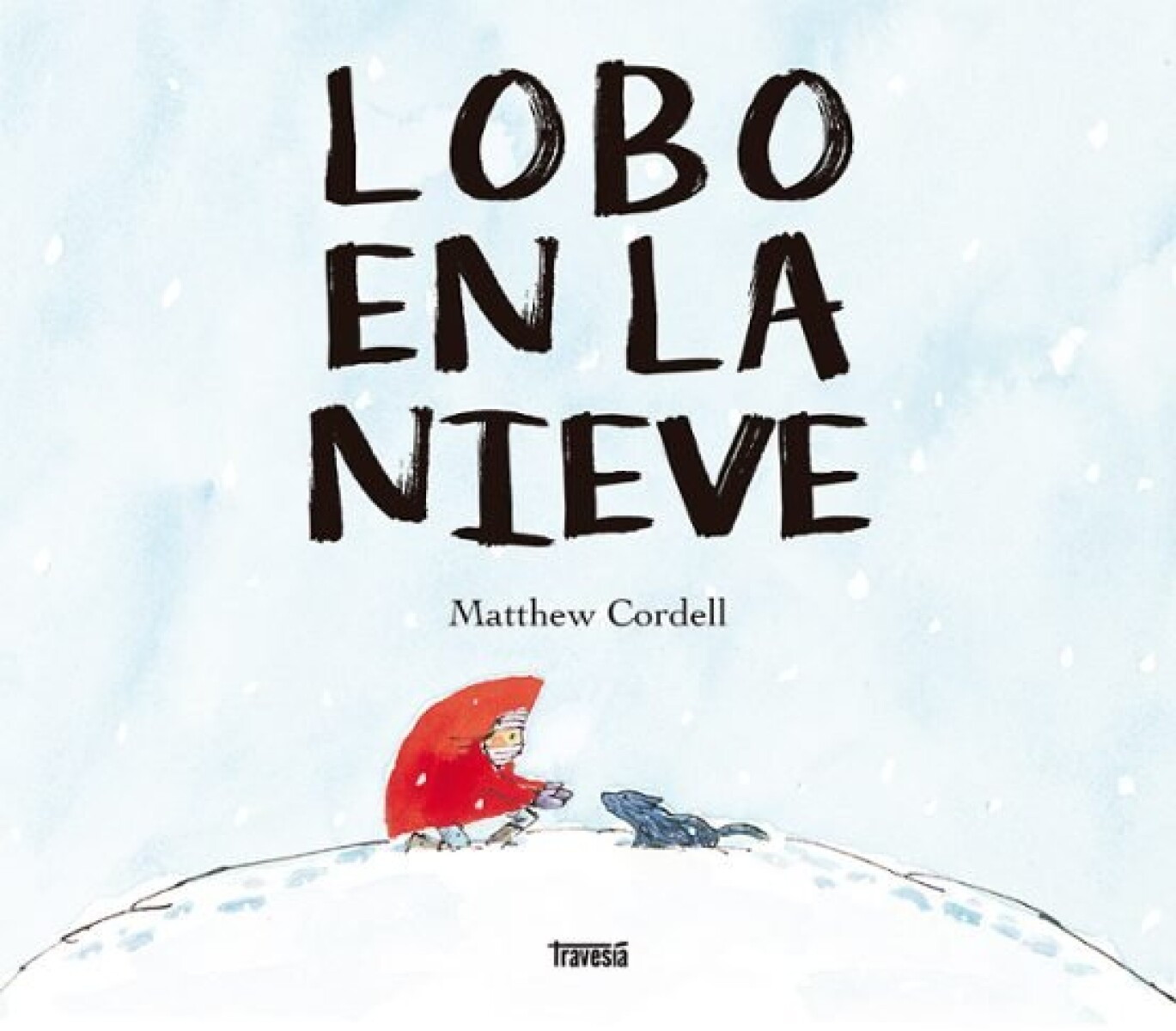 LOBO EN LA NIEVE 
