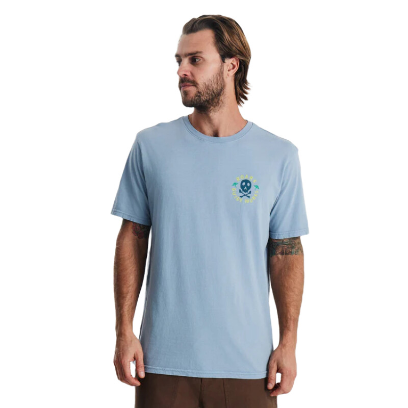 Remera Roark Guideworks Skull - Celeste Remera Roark Guideworks Skull - Celeste