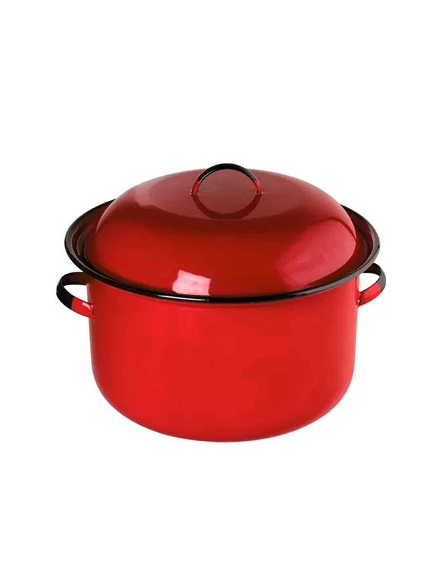 Olla Grande Enlozada - Rojo 
