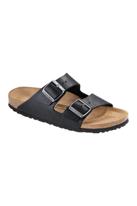 Sandalia Arizona -oiled Leather - Estrecho Black