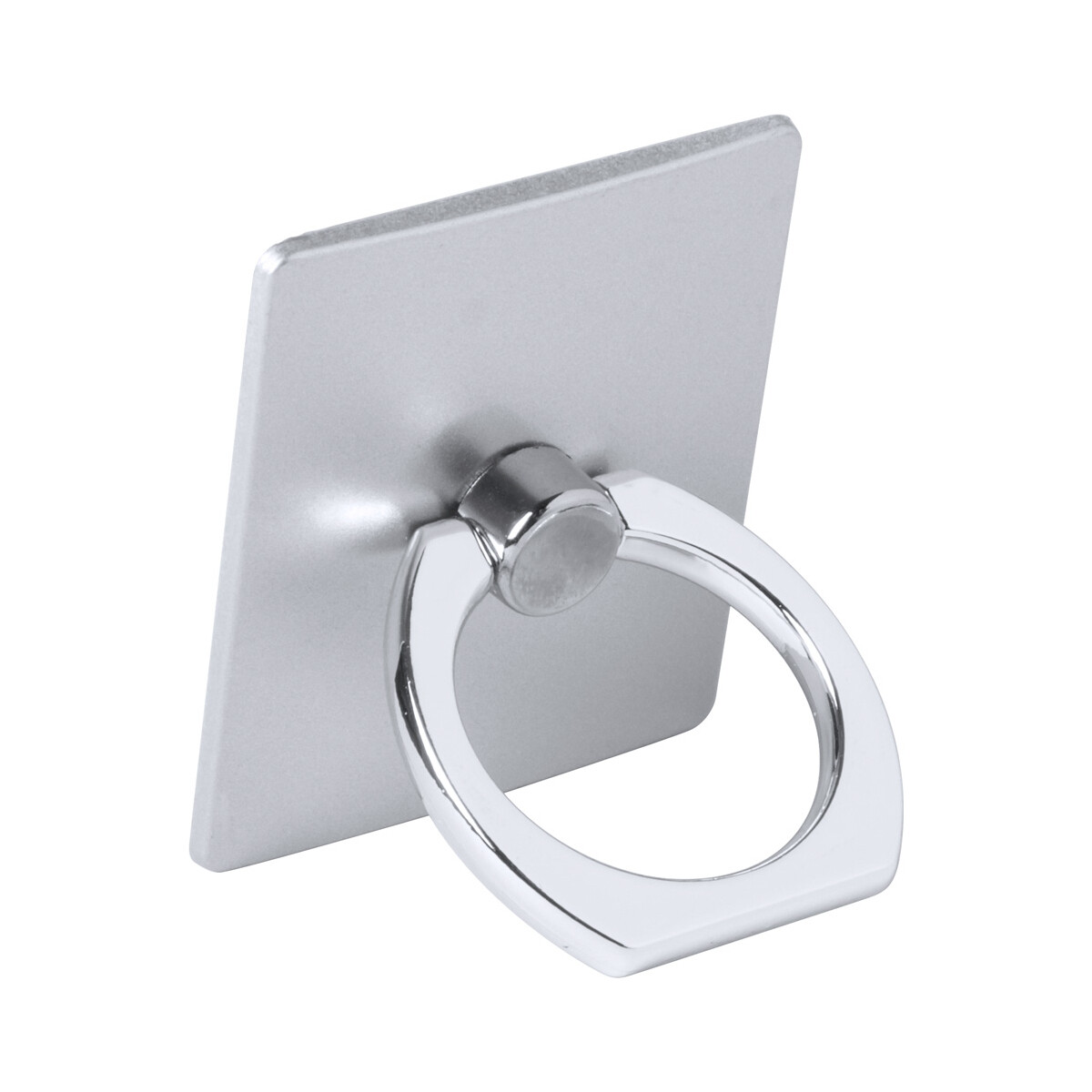 Anillo Para Celular Smartphone Antirrobo Caída Soporte Auto - Variante Color Plateado 