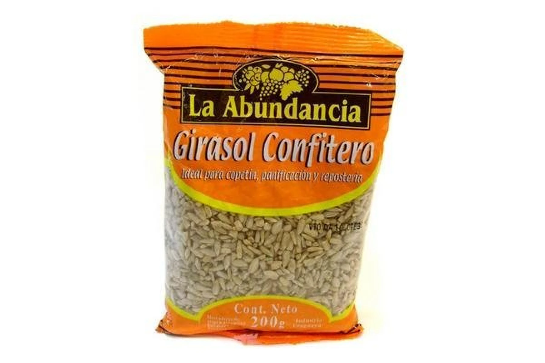 GIRASOL CONFITERO 200 GR LA ABUNDANCIA 