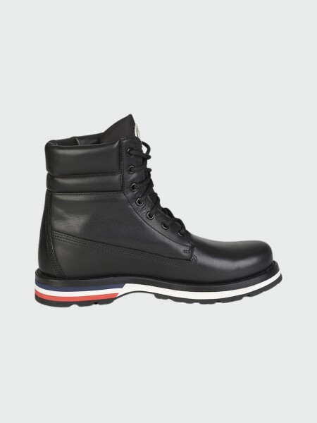 Moncler -Botas de cuero acordonadas, Vancouver Negro