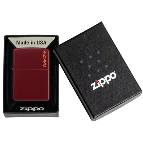 Encendedor Zippo Merlot con logo - 46021ZL Encendedor Zippo Merlot con logo - 46021ZL