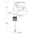 NEW FLY LAVAT.INCLINADO SA570113 New Fly Lavat.inclinado Sa570113