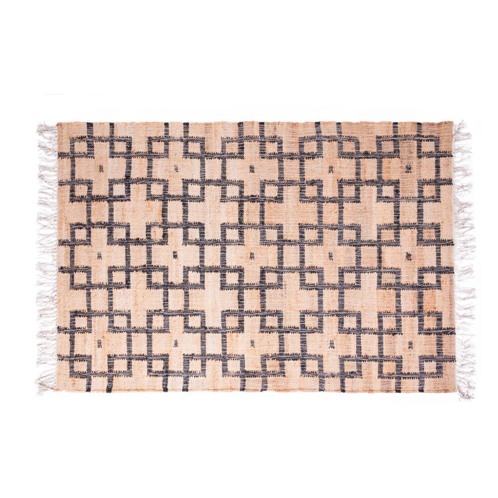 ALFOMBRA BADAJOZ YUTE MULTICOLOR