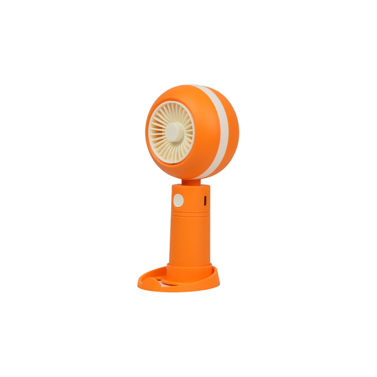 Mini ventilador portátil retro - Naranja 