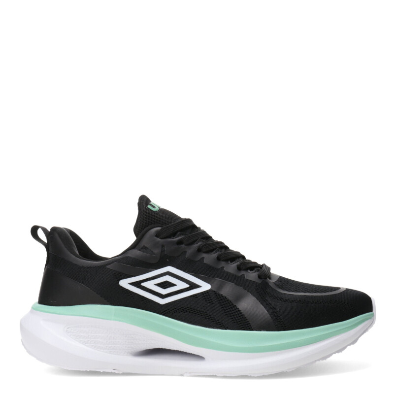 Championes de Hombre Umbro Aerorun Negro - Verde