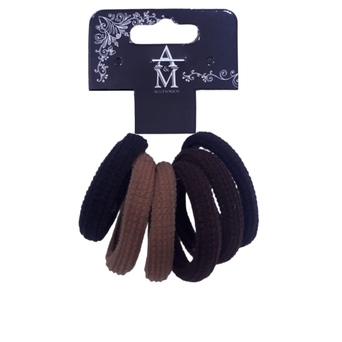 A & M GOMAS PARA PELO X 6 UNID 90450 UNI 