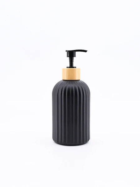 DISPENSADOR LISTRADO MATE NEGRO
