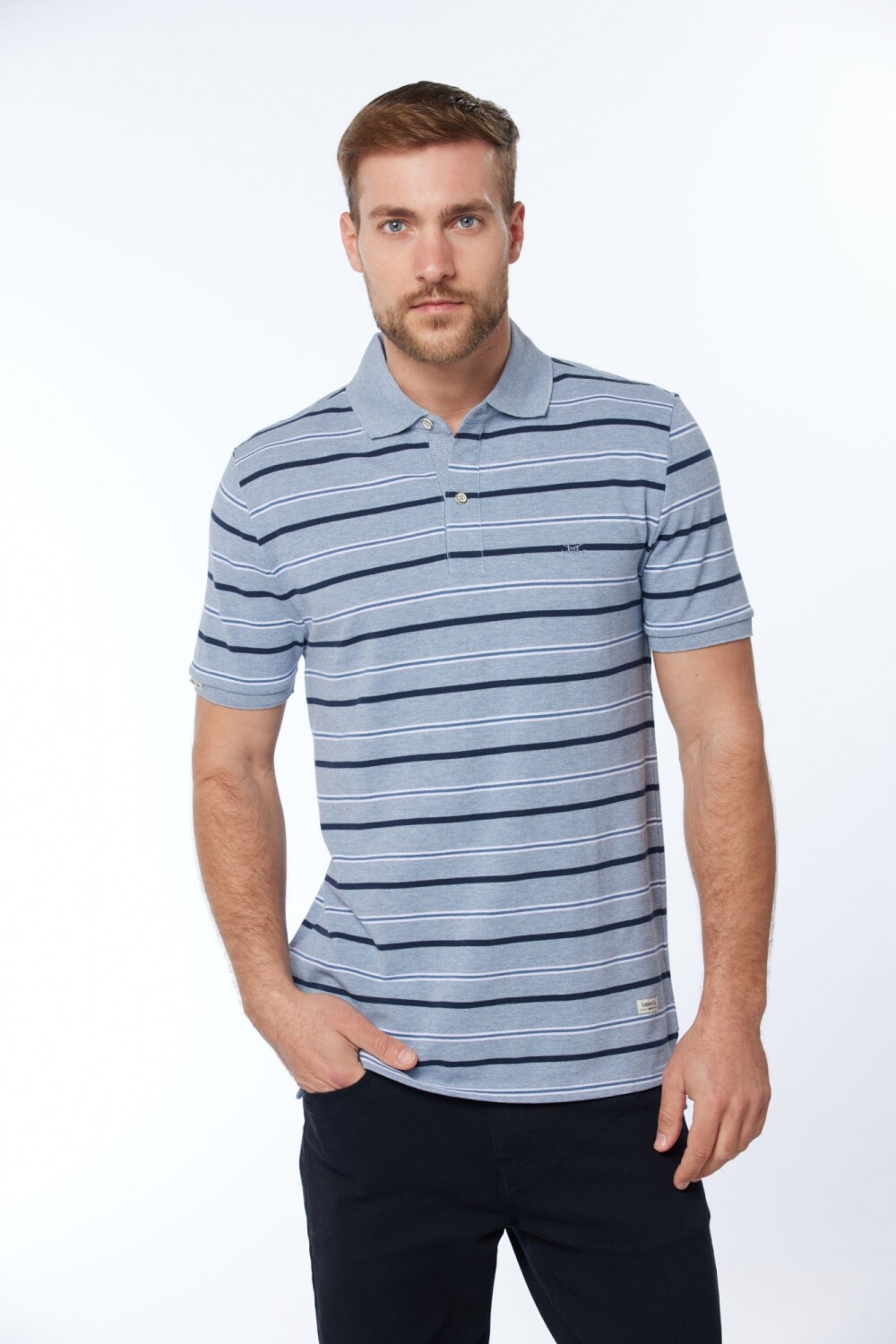 REMERA POLO PIQUE Denim