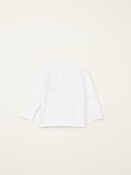 Remera manga larga Gris