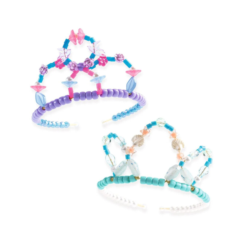 Dúo de tiaras Azul para armar Djeco Dúo de tiaras Azul para armar Djeco