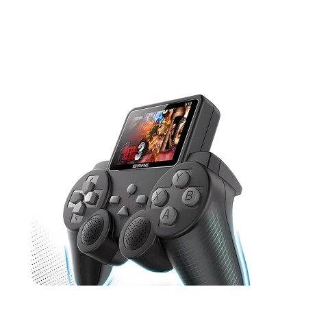 CONSOLA CON PANTALLA INTEGRADA 500 JUEGOS NEGRO
