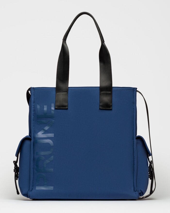 Cartera al hombro Flight en nylon Azul