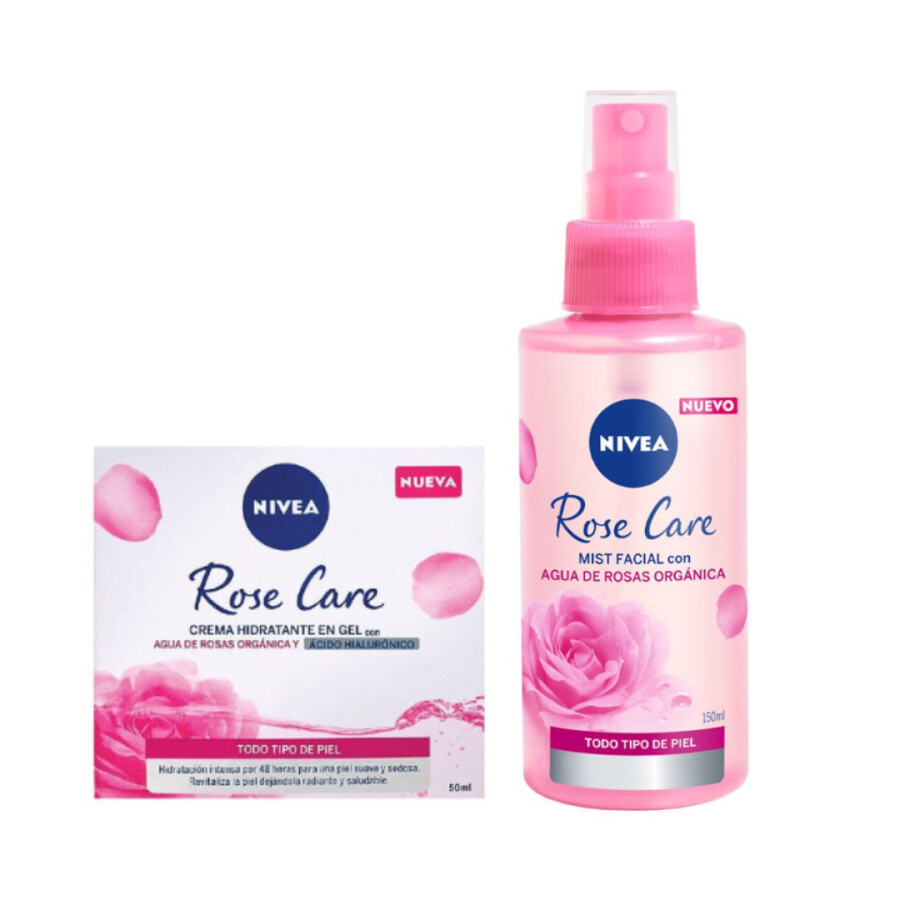 Kit de Cuidado Facial Rose Care - NIVEA Kit de Cuidado Facial Rose Care - NIVEA