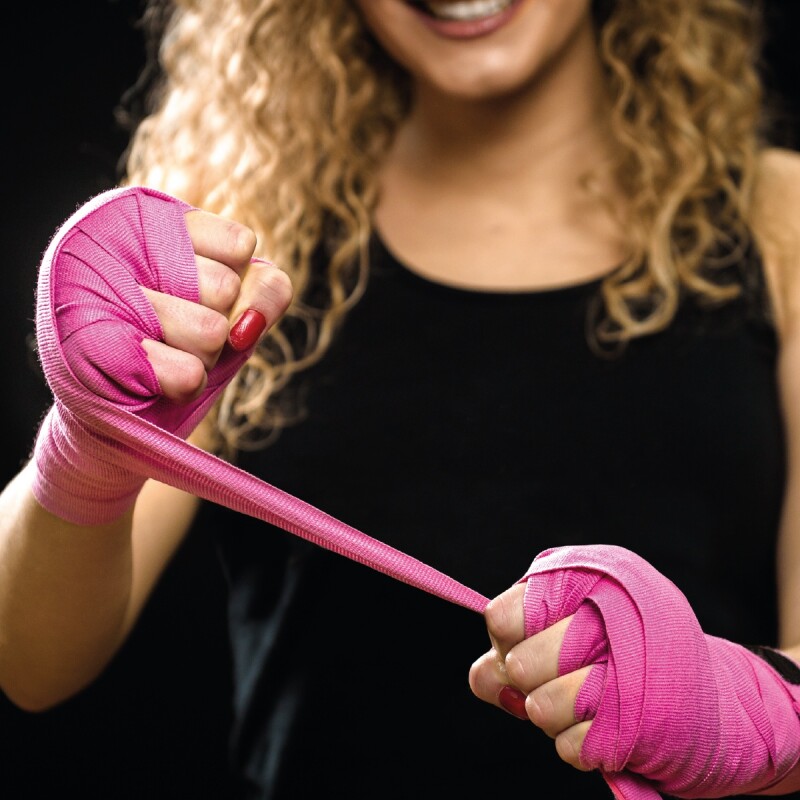 Vendas De Boxeo Pro Style Everlast Rosa Rosa