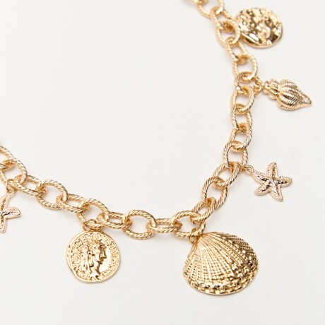 COLLAR TUMACO Dorado