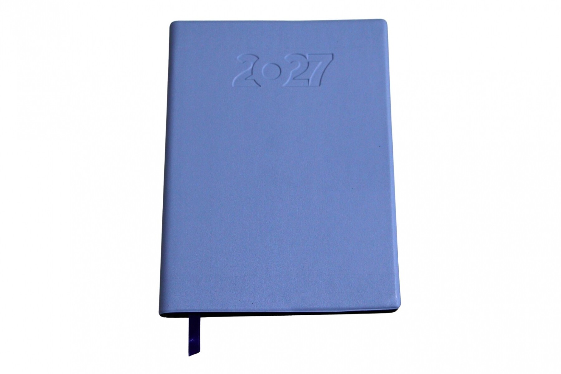 AGENDA ABEZETA 211 CLASICA MEDIUM TAPA FUNDA SEMANA A LA VISTA - COLOR CELESTE CLARO 
