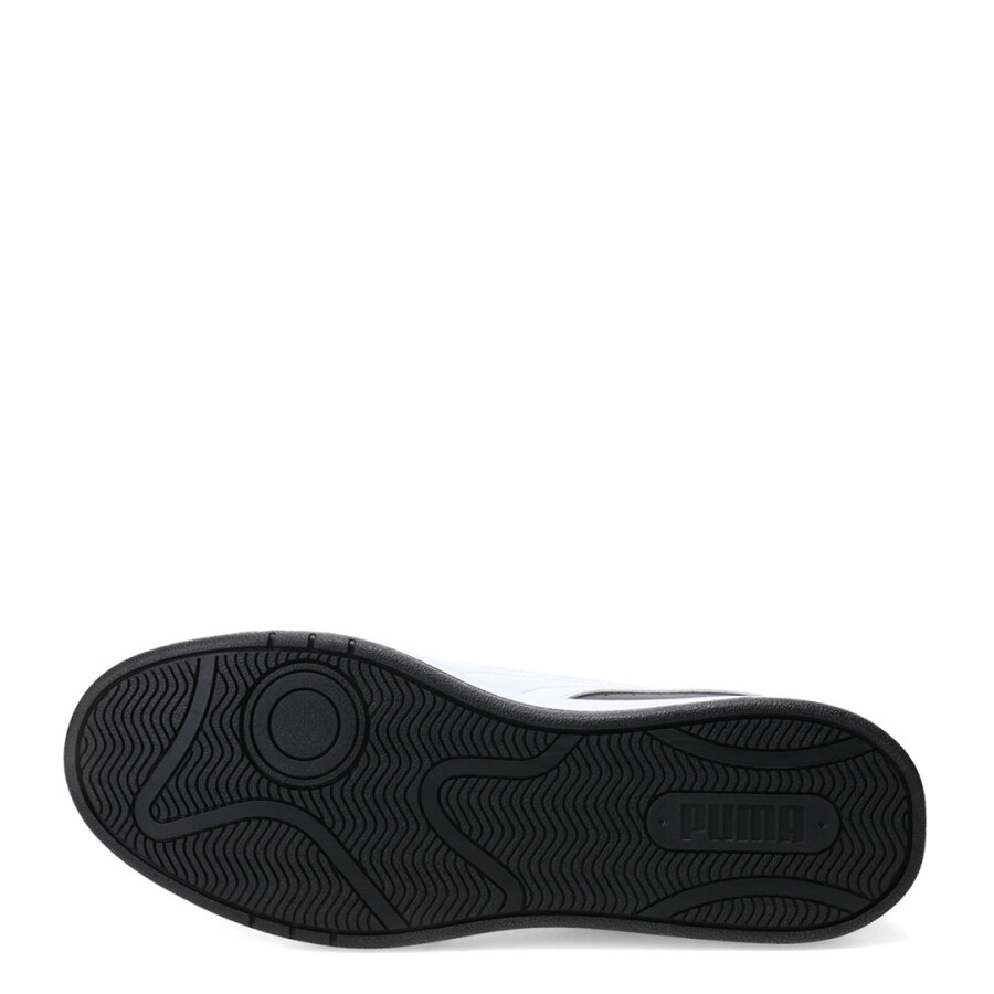 Championes de Hombre Puma Court Classic Clean Negro - Blanco