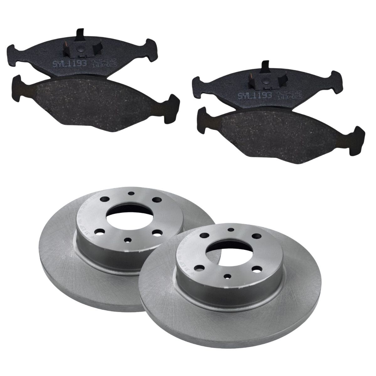 KIT DE DISCOS CON PASTILLAS 