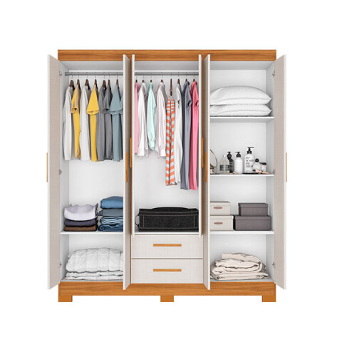 Ropero NT5010 6 Puertas Notavel Freijo Trend | Off White Ropero NT5010 6 Puertas Notavel Freijo Trend | Off White