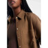 CAMISA FEM MARROM