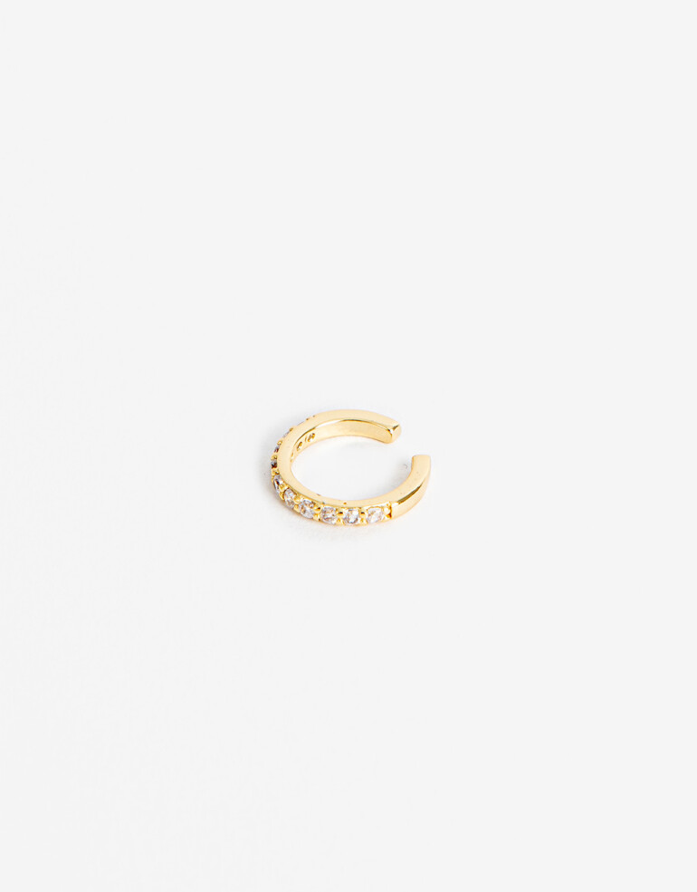 Bijou Cuff Cubic zirconia Earcuff Cubic Dorado - Dorado