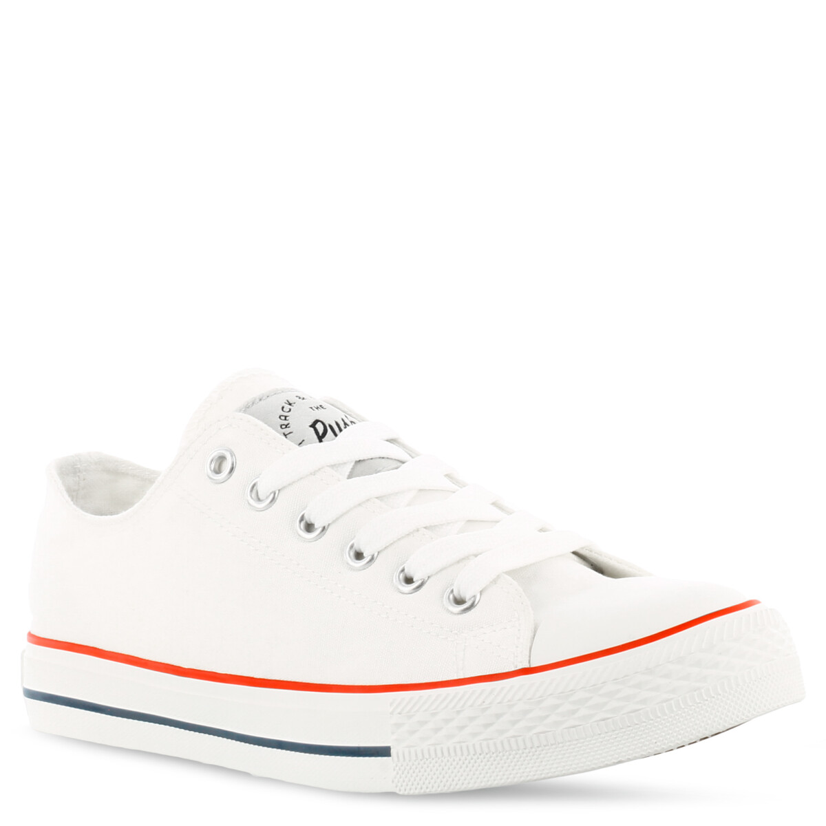 Championes Unisex Push MIKOS canvas - Blanco 